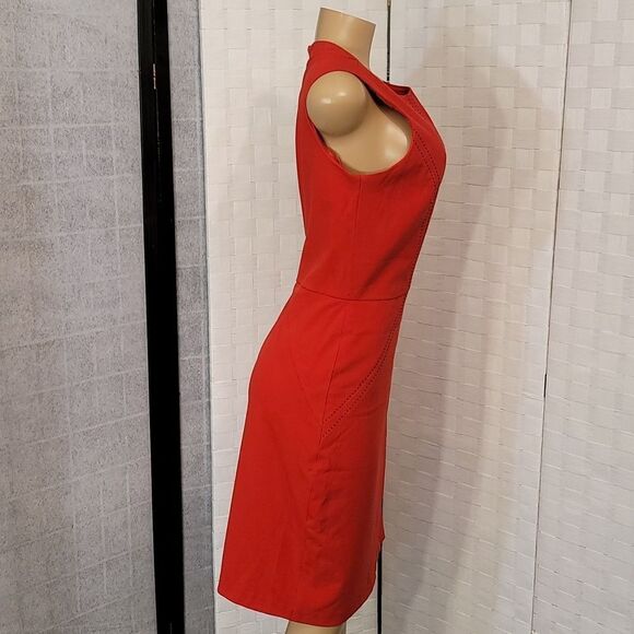 BRAND NEW PERCEPTIONS NEW YORK SLEEVELESS INVISIBLE BACK ZIPPER CLOSURE DRESS - Picture 5 of 15